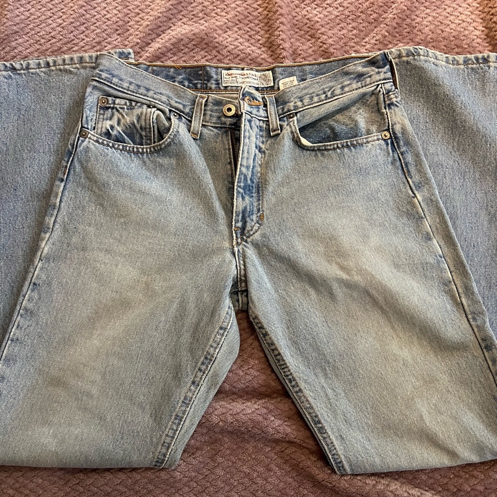 Vintage Abercrombie & Fitch straight leg jeans - size 4